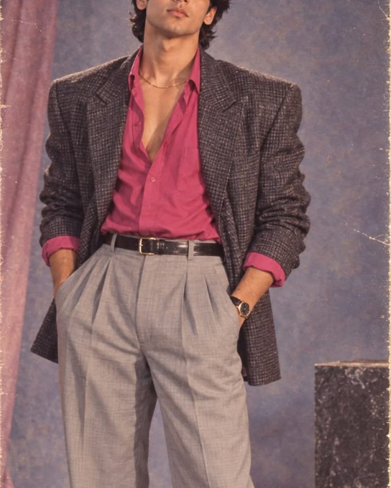 1980s menswear reference